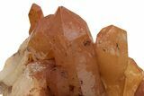 Tangerine Quartz Crystal Cluster - Brazil #229475-1